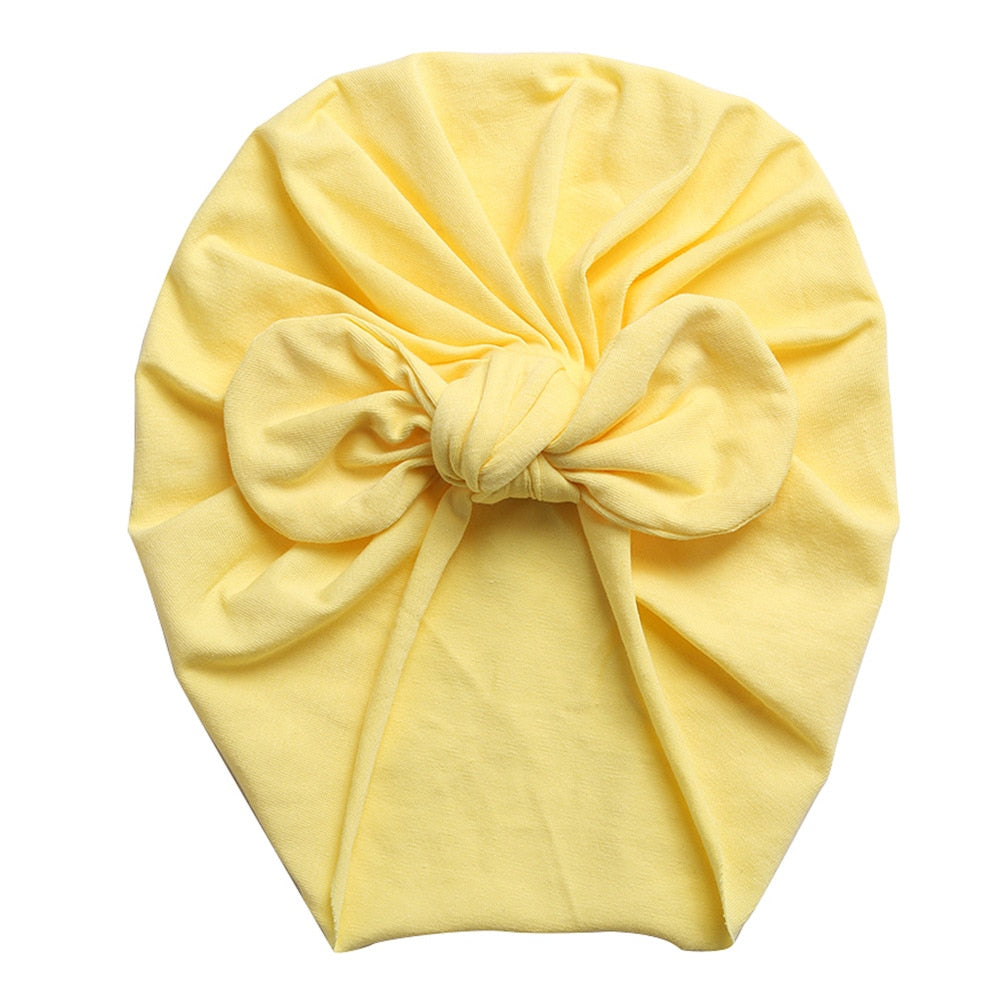 Bow Tie Baby Head Wrap/Turban - Image 4