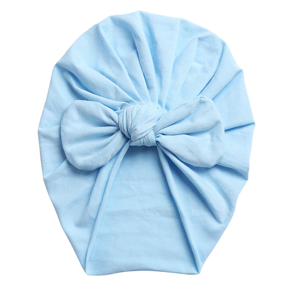 Bow Tie Baby Head Wrap/Turban - Image 6