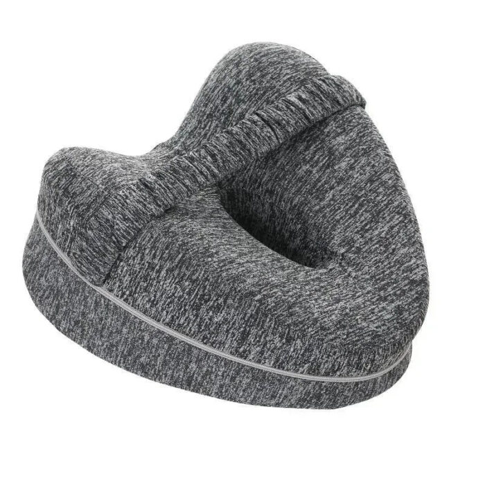 🛏️💖 Orthopedic Heart Leg Pillow Ultimate relief for hips, back & sciatica! ✅ Memory foam comfort ✅ Perfect for side sleepers & pregnancy ✅ Use in bed or on the sofa for all-day support 🦵🌙💕 - Image 8