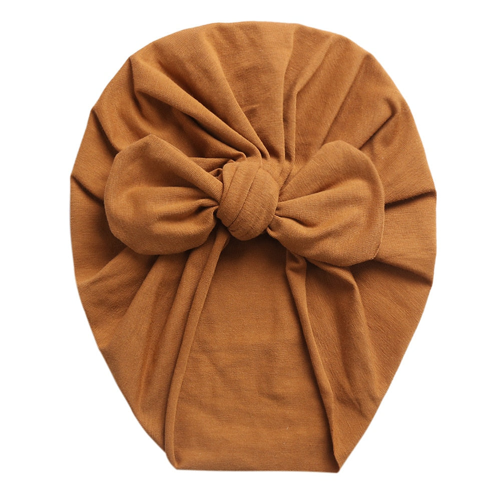 Bow Tie Baby Head Wrap/Turban - Image 3