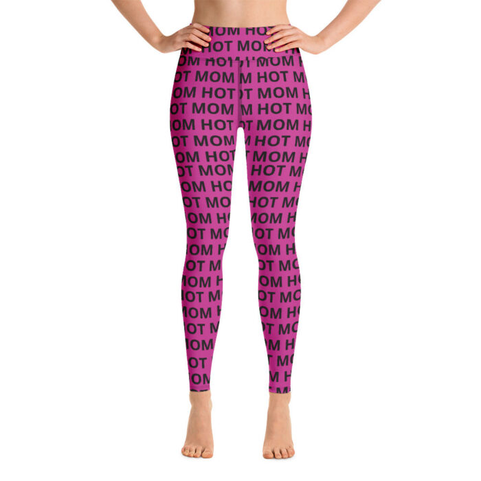 Hot Mom Allover Block Print Leggings (multiple colors) - Image 3