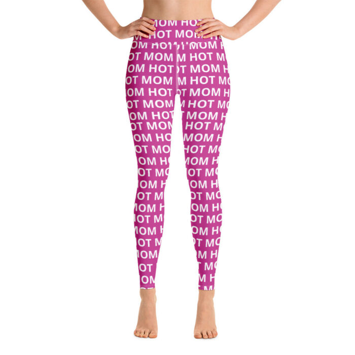 Hot Mom Allover Block Print Leggings (multiple colors) - Image 5