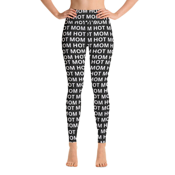 Hot Mom Allover Block Print Leggings (multiple colors) - Image 7